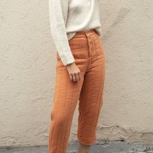 Kordal Quilted Pants in Spice
